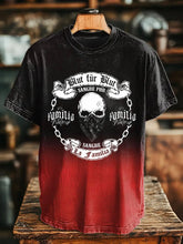 Herren Blut für Blut T-Shirt mit kurzen Ärmeln